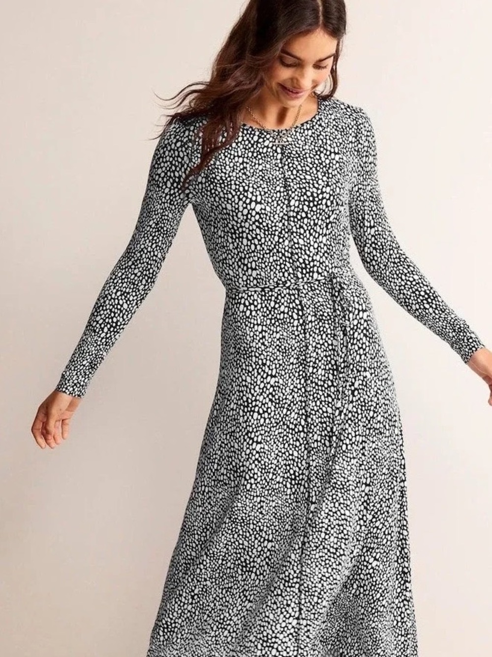 BODEN Long Jersey Dress 12